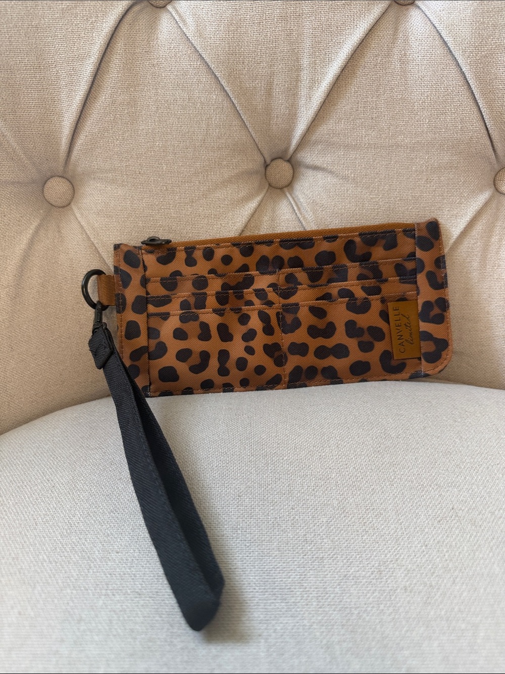 Canvelle Slim Wallet with Wristlet